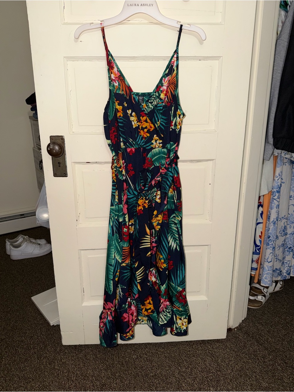 SHEIN Tropical Print Dress